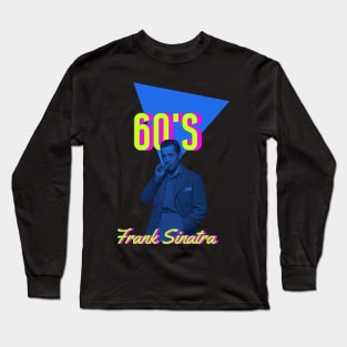 Retro Sinatra Long Sleeve T-Shirt